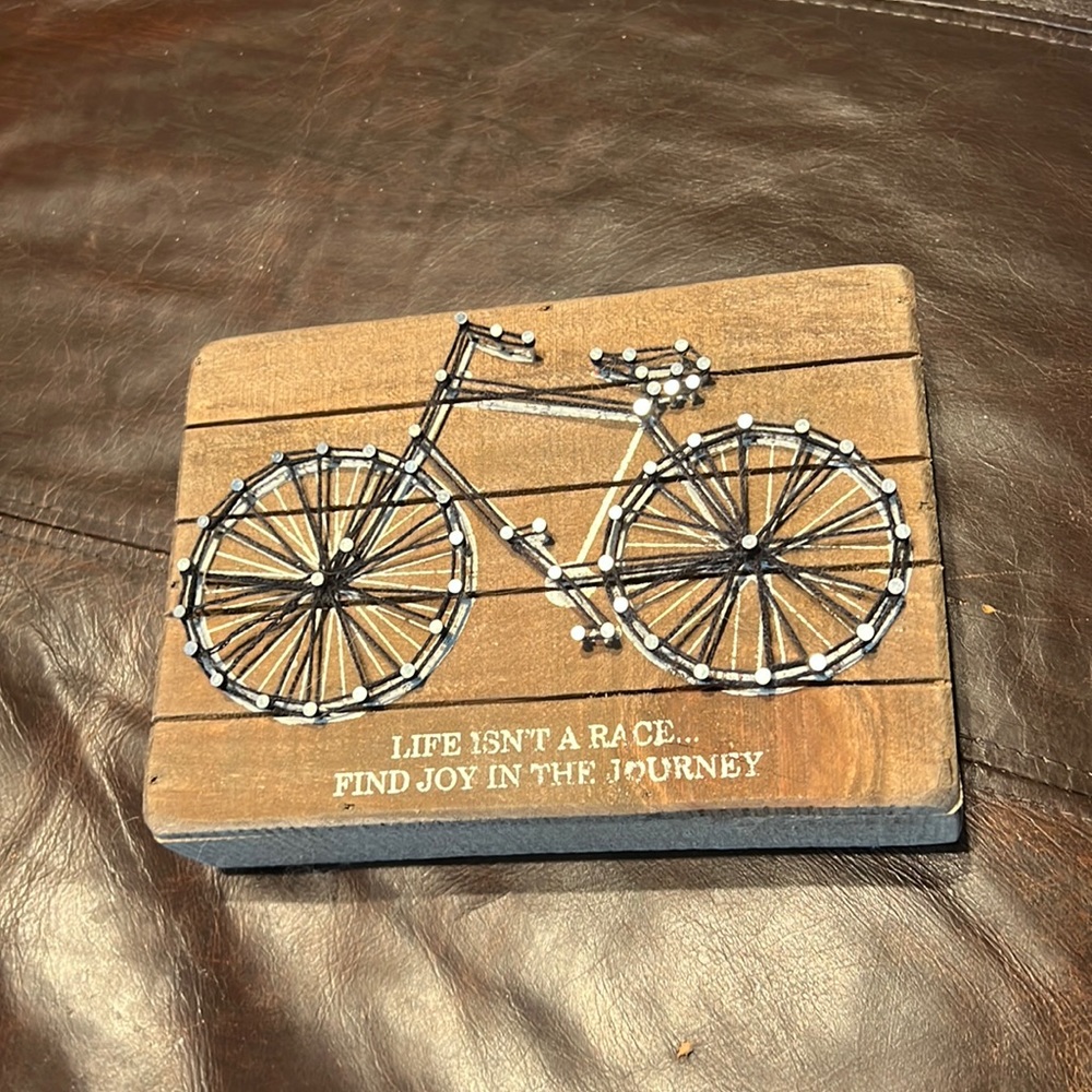 Wooden sign